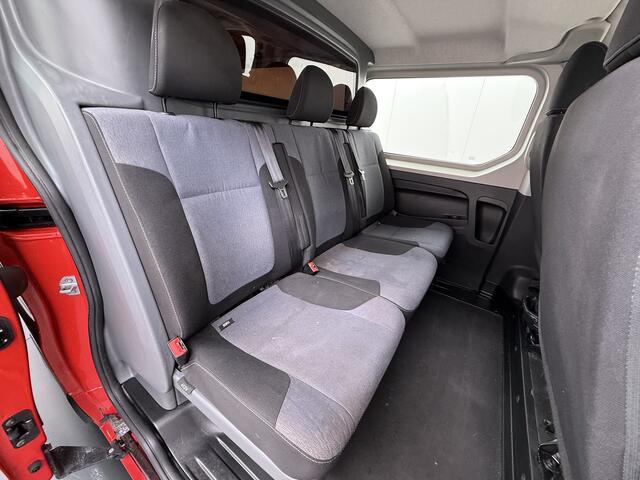 Opel VIVARO D 126PKDubbele Cabine 5-Persoons L2H1 Trekhaak Camera Navi Airco Cruise Control Pdc Sport EcoFlex 1.6CDTI Euro 6 Betonplex Vloer Wandbetimmering Schuifdeur 1e Eigenaar Origineel Nederlandse Auto