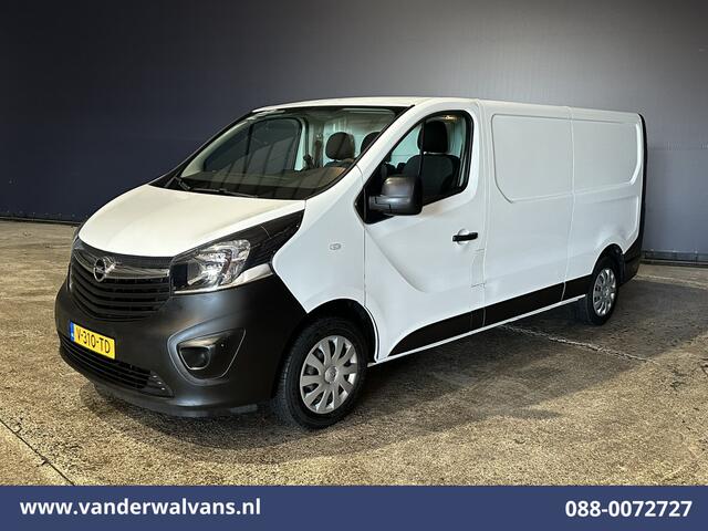Opel VIVARO 1.6 CDTI 126pk L2H1 Euro6 Airco | Navigatie | LED | Cruisecontrol | Trekhaak Parkeersensoren, Bijrijdersbank