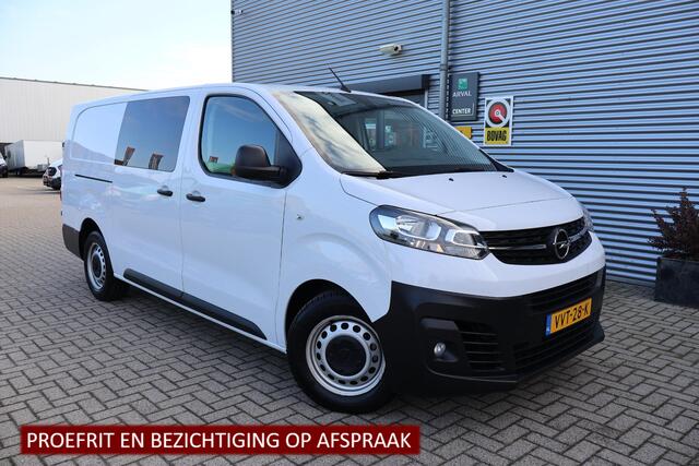 Opel VIVARO 2.0 Diesel 145pk L3 DC 1e Eigenaar | Volledig Onderh | NAP | BTW | 6-Zits | Trekhaak | Carplay | Cruise | DAB | LED | PDC achter