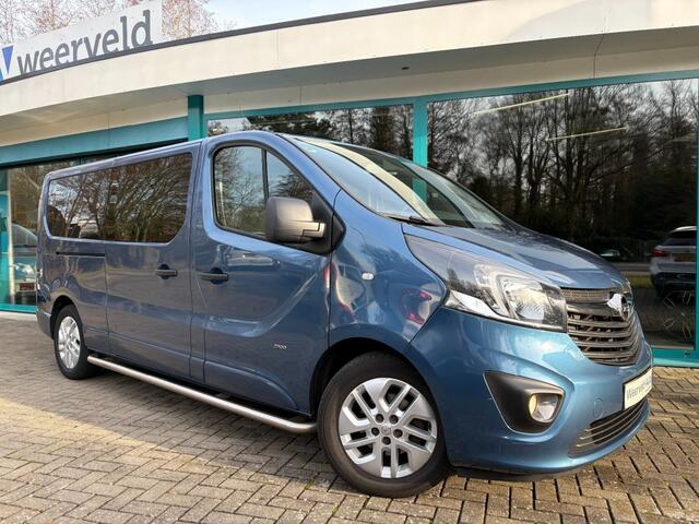 Opel VIVARO 1.6 CDTI 146pk L2 DC Sport 2xSchuifdeur, Leder, Navi, Camera, LED, TrHaak, NAP