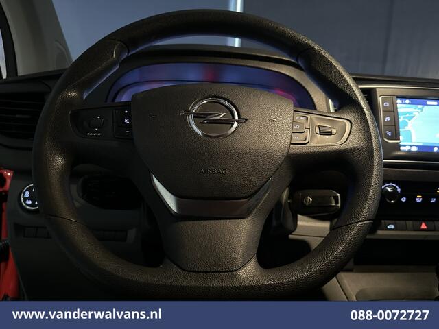 Opel VIVARO 1.5 CDTI L2H1 Euro6 Airco | Camera | Navigatie | Apple Carplay | Cruisecontrol | Head up display Android Auto, Parkeersensoren, Bijrijdersbank