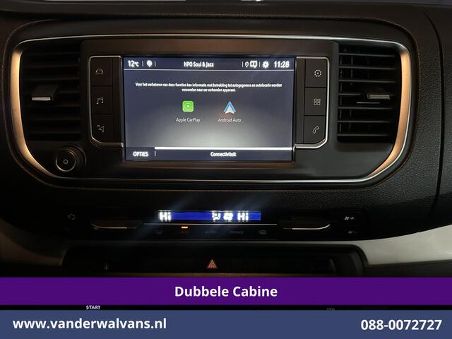 Opel VIVARO 2.0 CDTI 177pk Automaat L3H1 Dubbele Cabine Euro6 Airco | 5-Zits | Camera | Navigatie | Apple Carplay Trekhaak, LM Velgen, Parkeersensoren, Cruisecontrol