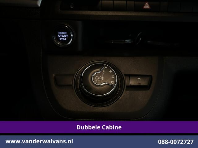 Opel VIVARO 2.0 CDTI 177pk Automaat L3H1 Dubbele Cabine Euro6 Airco | 5-Zits | Camera | Navigatie | Apple Carplay Trekhaak, LM Velgen, Parkeersensoren, Cruisecontrol