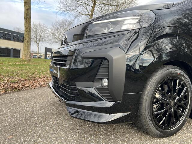 Opel VIVARO Electric L3 75 kWh 136pk DC | Dubbele Cabine | STX SPORT | Lederen bekleding STX | STX Pakket | Dakspoiler | Sideskirts | 18 inch zwarte velgen | City Pakket | Comfort Pakket | Exterieur Pakket | Full ECO LED verlichting | Winter Pakket | Houten afwerking