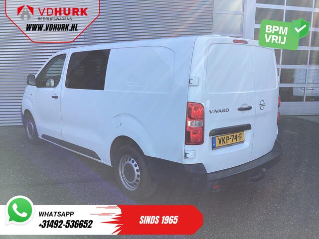 Opel VIVARO 2.0 CDTI 125 pk DC Dubbel Cabine Carplay/ 6 Pers./ Cruise/ Camera/ PDC V+A/ Trekhaak/ NL Auto