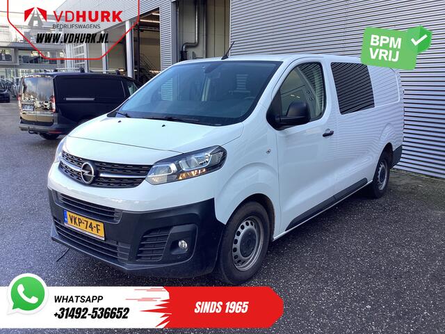 Opel VIVARO 2.0 CDTI 125 pk DC Dubbel Cabine Carplay/ 6 Pers./ Cruise/ Camera/ PDC V+A/ Trekhaak/ NL Auto
