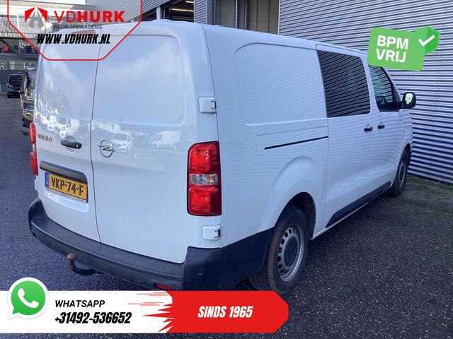 Opel VIVARO 2.0 CDTI 125 pk DC Dubbel Cabine Carplay/ 6 Pers./ Cruise/ Camera/ PDC V+A/ Trekhaak/ NL Auto