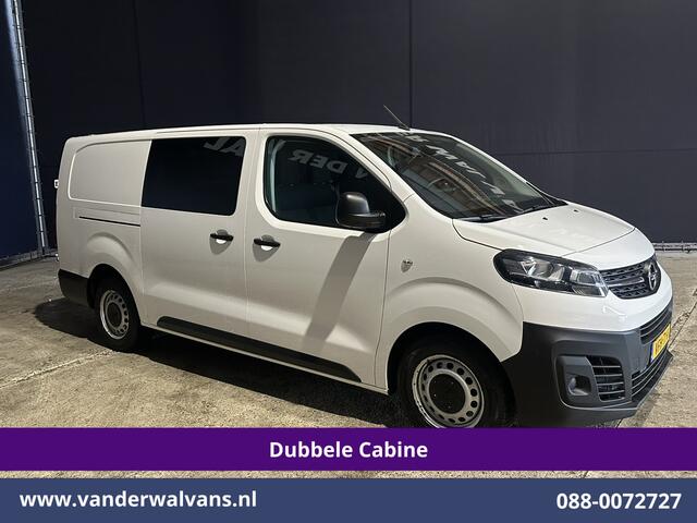 Opel VIVARO 2.0 CDTI 123pk L3H1 Dubbele Cabine Euro6 Airco | 6-Zits | Camera | 2500kg Trekhaak Parkeersensoren