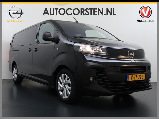 Opel VIVARO 2.0CDTi 145PK L3 DC Dubbele Cabine 6-Pers. Facelift! Navi PDC Camera Virtual-Cockpit Dual-ECC BordHerkenning Keyless Cruise-Control 17" LM Mistlampen Schuifdeur Rechts Priv.Glas ESP Elektr.Ramen Visio System Pack Ergonomie Comfort-pack Draadloze lader Sp
