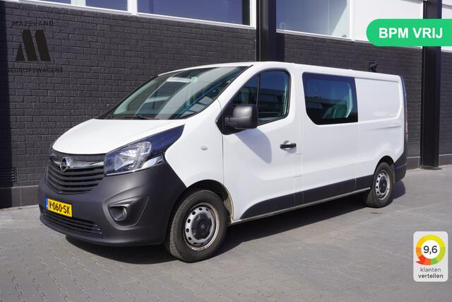 Opel VIVARO 1.6 CDTI L2 Dubbele Cabine EURO 6 - Airco - Cruise - PDC - ¤11.950,- Excl.