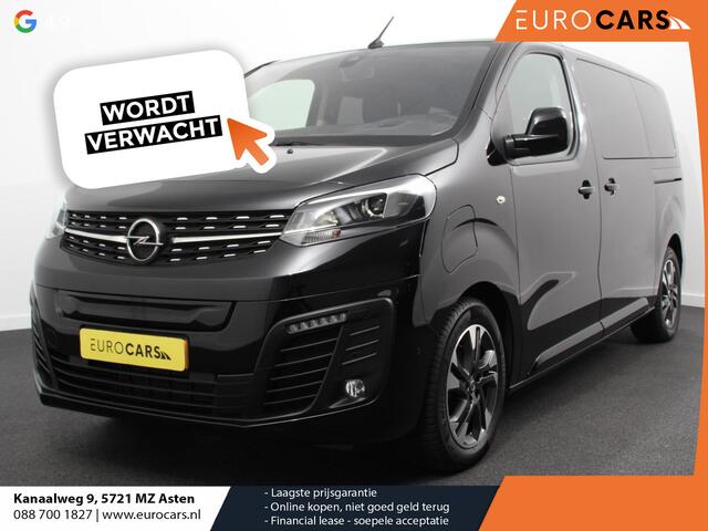 Opel VIVARO Vivaro-e Combi Zafira L2H1 75 kWh 8 persoons ! Navigatie Airco Dab Camera 360 Cruise control Dab Lichtmetalen velgen Stoelverwarming