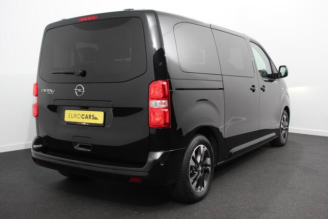 Opel VIVARO Vivaro-e Combi Zafira L2H1 75 kWh 8 persoons ! Navigatie Airco Dab Camera 360 Cruise control Dab Lichtmetalen velgen Stoelverwarming