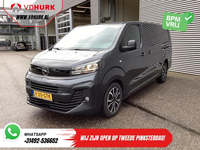 Opel VIVARO 2.0 180 pk Aut. DC Dubbel Cabine 2xSchuifdeur/ 2.5t.Trekverm./ Afn.Trekhaak/ Climate/ Carplay/ Stoelverw./ Stuurverw./ Navi/ Camera/ Cruise/ 17"LMV/ PDC