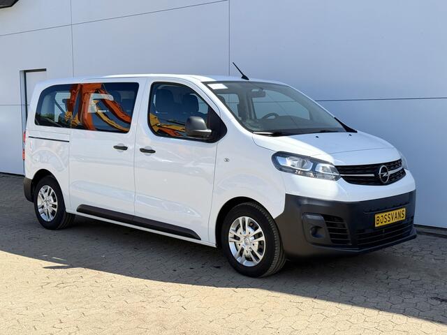 Opel VIVARO e-Vivaro L2H1 75 kWh 136PK 9-persoons L2H1 330km WLTP 93,7% (SOH) Dubbele schuifdeuren Snelladen Laadkabel Climate control Parkeersensoren