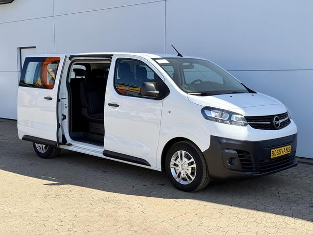 Opel VIVARO e-Vivaro L2H1 75 kWh 136PK 9-persoons L2H1 330km WLTP 93,7% (SOH) Dubbele schuifdeuren Snelladen Laadkabel Climate control Parkeersensoren