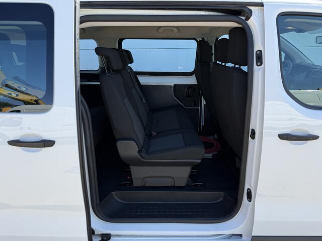 Opel VIVARO e-Vivaro L2H1 75 kWh 136PK 9-persoons L2H1 330km WLTP 93,7% (SOH) Dubbele schuifdeuren Snelladen Laadkabel Climate control Parkeersensoren
