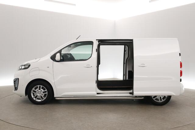 Opel VIVARO Vivaro-e L3H1 Innovation 75 kWh | Snelladen | SOH 89% | Clima | Cruise | Carplay | 3 Zits | 2xSchuifdeur | Parkeersens.