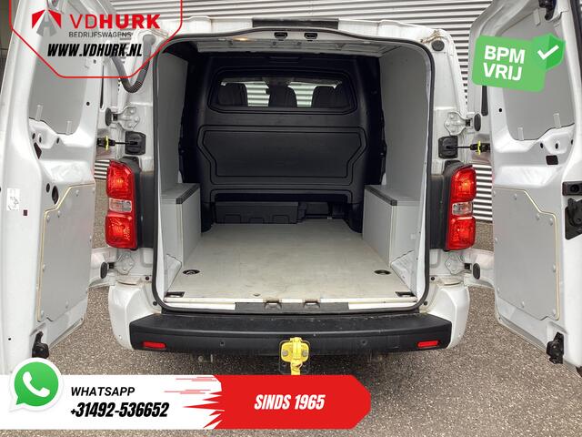 Opel VIVARO 2.0 145 pk Aut. DC Dubbel Cabine LED/ Adapt.Cruise/ 2x Schuifdeur/ Massage/ Stoelverw./ Keyless/ Leder/ Carplay/ Climate/ Camera/ PDC/ LMV/ Trekhaak