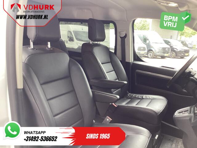 Opel VIVARO 2.0 145 pk Aut. DC Dubbel Cabine LED/ Adapt.Cruise/ 2x Schuifdeur/ Massage/ Stoelverw./ Keyless/ Leder/ Carplay/ Climate/ Camera/ PDC/ LMV/ Trekhaak
