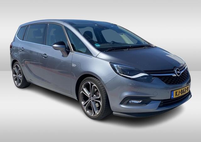 Opel ZAFIRA 1.4 Turbo Edition 7p. / Trekhaak / Panoramadak / Camera / Leder / 19'' / Navigatie / Stuurverwarming / DAB / ACC / Stoelverwarming / LED-lichtpakket