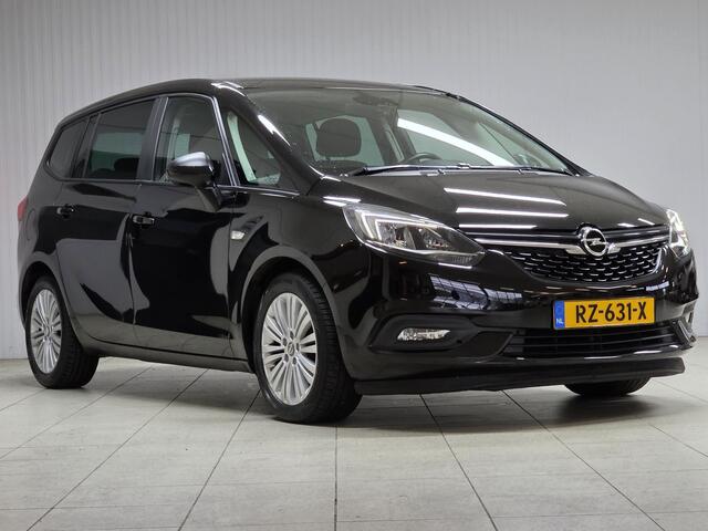 Opel ZAFIRA 1.4 Turbo Edition/ 7-Persoons!/ 17''LMV/ Camera/ Clima/ Navi/ Cruise/ Bluetooth/ Multi.LEDER.Stuur/ Elek.Pakket/ Isofix/ PDC V+A.