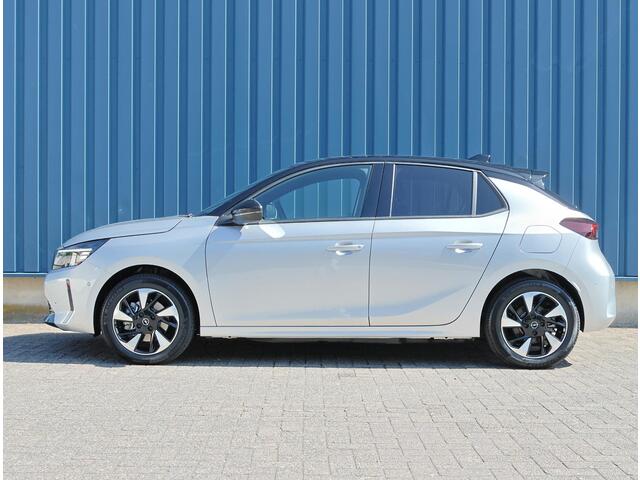 Opel e-Corsa Electric Long Range GS 51 kWh | AppleCarPlay/AndroidAuto | Climate Control | Camera | 16"LMV | Navigatie | FULL LED | Virt.Cockpit | Two-tone | Parkeersensoren Rondom | Armsteun | Isofix |