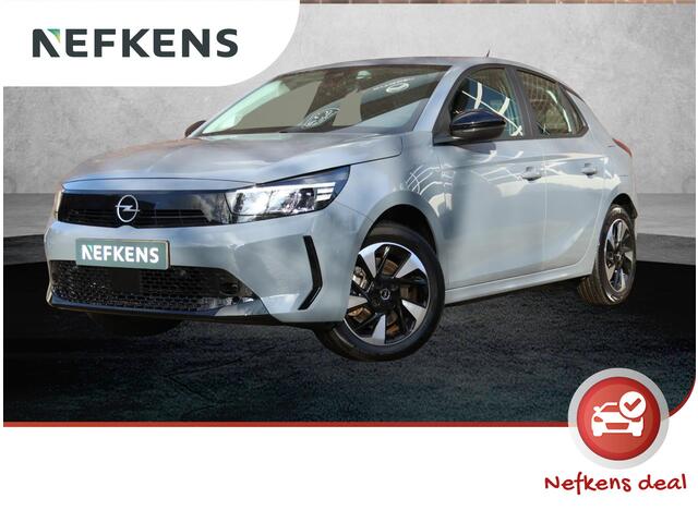 Opel e-Corsa 50kWh 136pk | Navigatie via Apple Carplay/Android Auto | Parkeersensoren Achter | LED Koplampen | Keyless Start | DAB Ontvanger | Volledig Digitaal Instrumentenpaneel | Climate Control | Cruise Control | 16" Lichtmetalen Velgen | Parkeersensoren |