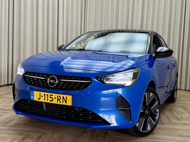 Opel e-Corsa Elegance 50 kWh *Stuur-/Stoelverwarming* LED / 1/2 Leder / Carplay / Keyless / ECC Clima / Cruise / 17'' LMV / Org.NL!