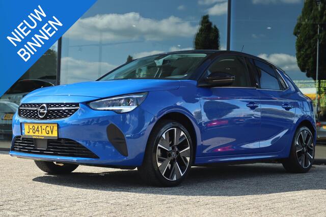 Opel e-Corsa ELEGANCE 136PK 50 KWH | VIRT. COCKPIT | CARPLAY | FULL LED | STUUR/STOELVERW. | NAVI | PDC