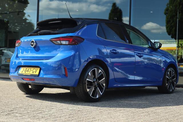 Opel e-Corsa ELEGANCE 136PK 50 KWH | VIRT. COCKPIT | CARPLAY | FULL LED | STUUR/STOELVERW. | NAVI | PDC