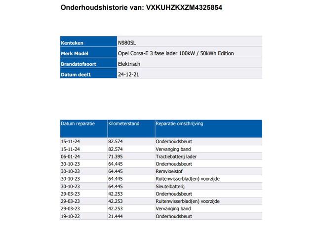 Opel e-Corsa 15X OP VOORRAAD! Edition 100KW / 50 kWh 100% EV. Airco-Ecc./ Radio multimedia / Navigatie via Usb /