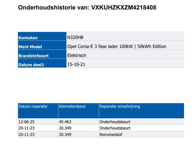 Opel e-Corsa Edition 100KW / 50 kWh / Pdc+Camera / Navigatie / Airco-Ecc. / Cruise-ctr. / 100% Elektrisch, 100% Stijlvol