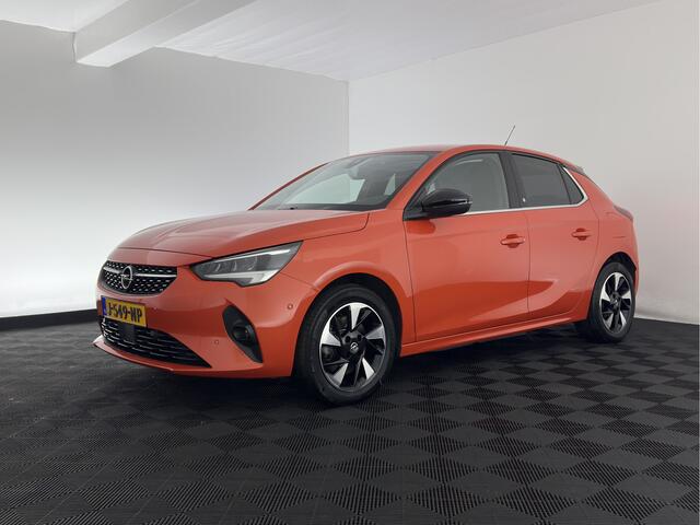 Opel e-Corsa Elegance 50 kWh [ 3-Fase ] {SOH-94%} (INCL-BTW) Aut. *FULL-LED | DIGI-COCKPIT | LEATHER-MICROFIBRE | NAVI-FULLMAP | CAMERA | CARPLAY | ECC | KEYLESS | CRUISE | DAB | LANE-ASSIST | PDC | SPORT-SEATS | PRIVACY-GLASS | 16"ALU*