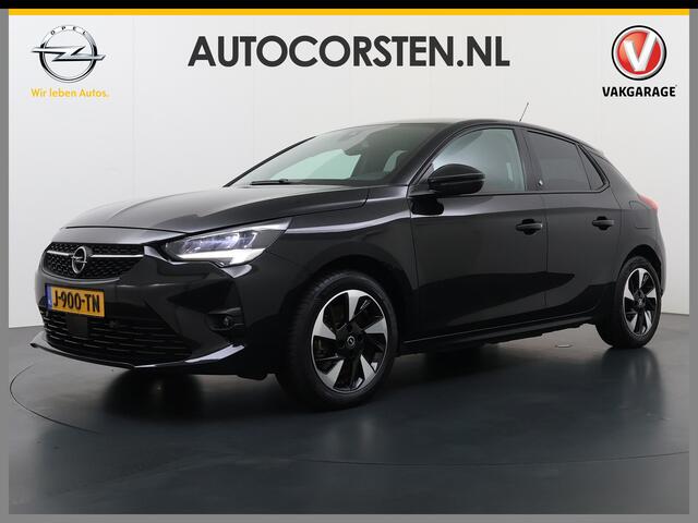 Opel e-Corsa GS Line 50kWh Navi Ecc Stoel+Stuurverwarming Apple Carplay Android Auto Cruise Control Pdc SOH 89% Led Lane Assist Privacy Glas Regen-Lichtsensor Led Keyless Verkeersbord detectie Rijstrooksensor Dealeronderhouden