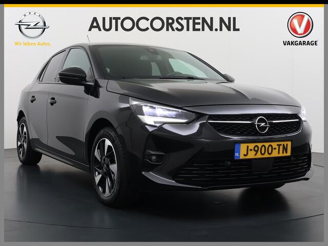 Opel e-Corsa GS Line 50kWh Navi Ecc Stoel+Stuurverwarming Apple Carplay Android Auto Cruise Control Pdc SOH 89% Led Lane Assist Privacy Glas Regen-Lichtsensor Led Keyless Verkeersbord detectie Rijstrooksensor Dealeronderhouden