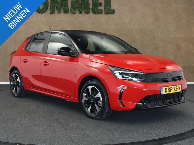 Opel e-Corsa Electric GS 50 kWh - NIEUWE AUTO! DIRECT UIT VOORRAAD LEVERBAAR - 3 FASE LADEN - APPLE CARPLAY/ANDROID AUTO - PARKEERSENSOREN VOOR EN ACHTER - CRUISE CONTROL - CLIMATE CONTROL - LICHTMETALEN VELGEN - DONKERE HEMEL