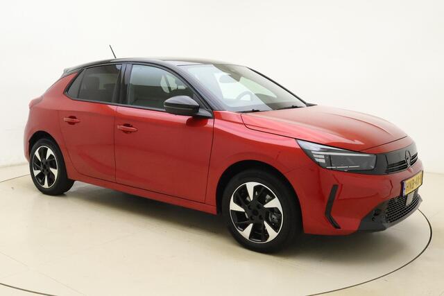 Opel e-Corsa Electric Long Range Yes 51 kWh | Climate control | Stoel & Stuurverwarming | Keyless | Zwart dak | Weinig kilometers | Navigatie via Carplay