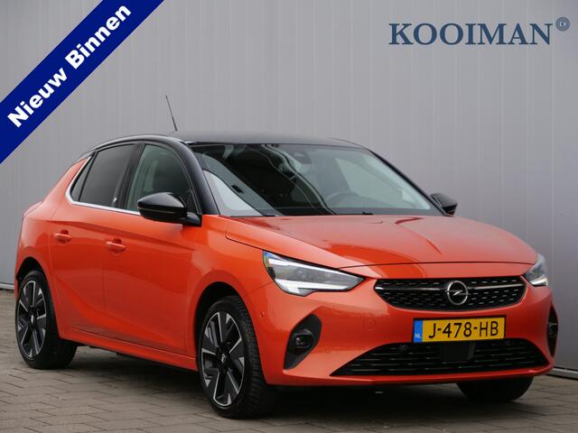 Opel e-Corsa Elegance 50 kWh 136 Pk 1-Fase Automaat Navi / DAB / Apple Carplay / Leer / Trekhaak alleen voor fietsendrager / SOH 88,6 %