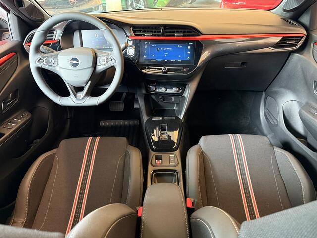 Opel e-Corsa Electric Long Range Yes 51 kWh | Uit voorraad leverbaar! | WLTP 424km Volledig Elektrische | Warmtepomp | Stoel & Stuurverwarming | Navigatie | Dodehoek Detectie | Parkeersensoren Voor & Achter | |