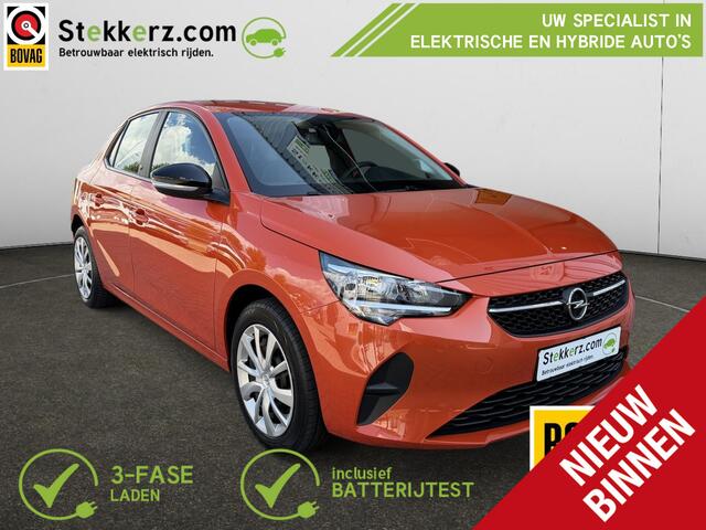 Opel e-Corsa Edition 50 kWh 3-Fase, Warmtepomp, SOH 100%,All-in prijs incl. 12 Maanden Bovag