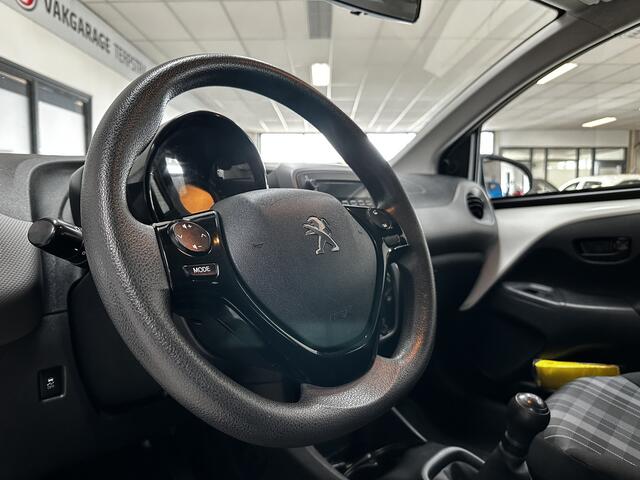 Peugeot 108 1.0 e-VTi Active/ C.V.Afstand/ Multi.LEDER.Stuur/ Bluetooth/ Elek.Pakket/ Isofix/ Stuurbekr./ Boordcomputer.