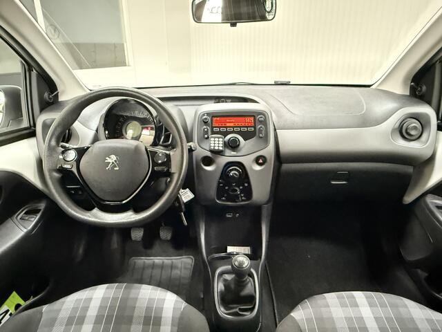 Peugeot 108 1.0 e-VTi Active/ 5-Drs/ Airco/ C.V. Afstand/ Elek. Ramen/ Isofix/ Bluetooth/ Multi. Stuur/ AUX & USB/ Mistl./ Getint glas/ LED Dagrijverl.