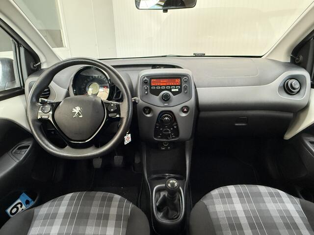 Peugeot 108 1.0 e-VTi Active /5-Drs! /LED Dagrijverl. /Airco /Elek. ramen voor /C.V. /Bluetooth /AUX & USB /Isofix /Mistlampen.
