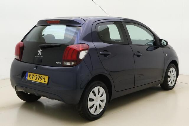 Peugeot 108 1.0 e-VTi Active 72 PK | Handgeschakeld | 5-deurs | Airco | Elektrische ramen | Radio | Bluetooth | AUX | USB | Stuurwielbediening | Metallic lak