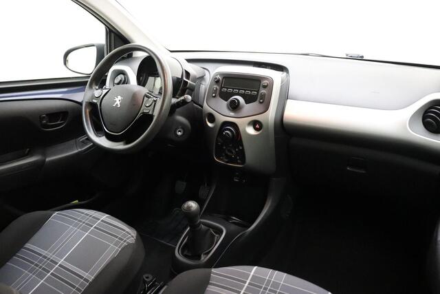Peugeot 108 1.0 e-VTi Active 72 PK | Handgeschakeld | 5-deurs | Airco | Elektrische ramen | Radio | Bluetooth | AUX | USB | Stuurwielbediening | Metallic lak