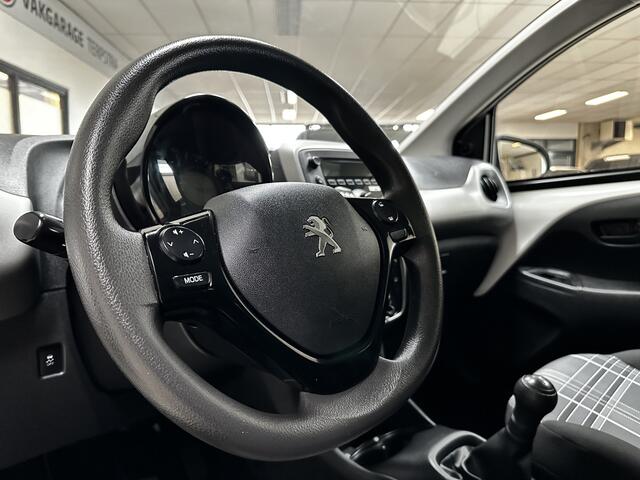 Peugeot 108 1.0 e-VTi Active /5-Drs! /Airco /Elek. ramen voor /C.V. afstand /Bluetooth /AUX & USB /Isofix /Bumpers in kleur!