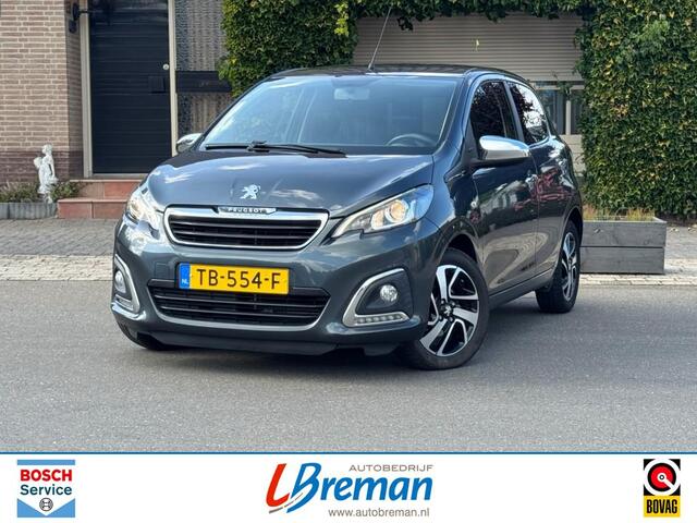 Peugeot 108 1.0 E-VTI ALLURE 5-drs navi camera 1e eigenaar slechts 24.224km!!
