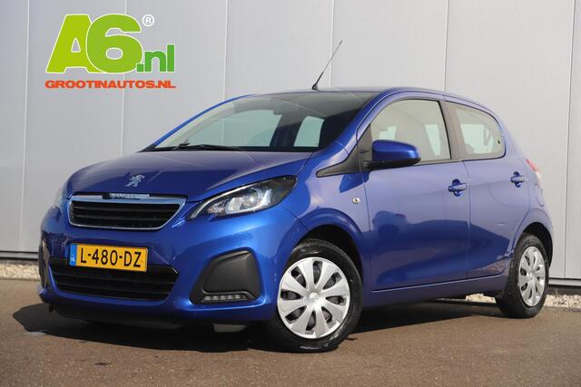 Peugeot 108 1.0 e-VTi Active 5-deurs Radio Bluetooth Airco Blauw Metallic Elektrische Ramen