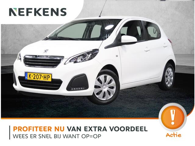 Peugeot 108 1.0 e-VTi Active | 1ste eigenaar | Airco | Bluetooth | LED | Start/Stop Systeem | Buitenspiegels elektrisch verstel -en verwarmbaar | Isofix |