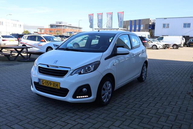Peugeot 108 1.0 e-VTi Active 1e Eigenaar | Volledig Onderh | NAP | BTW | Airco | Bluetooth | LED | Elek Ramen | Premium Pack | Start/Stop | Hill-Hold